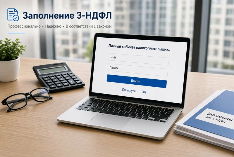 Заполнение декларации 3-НДФЛ