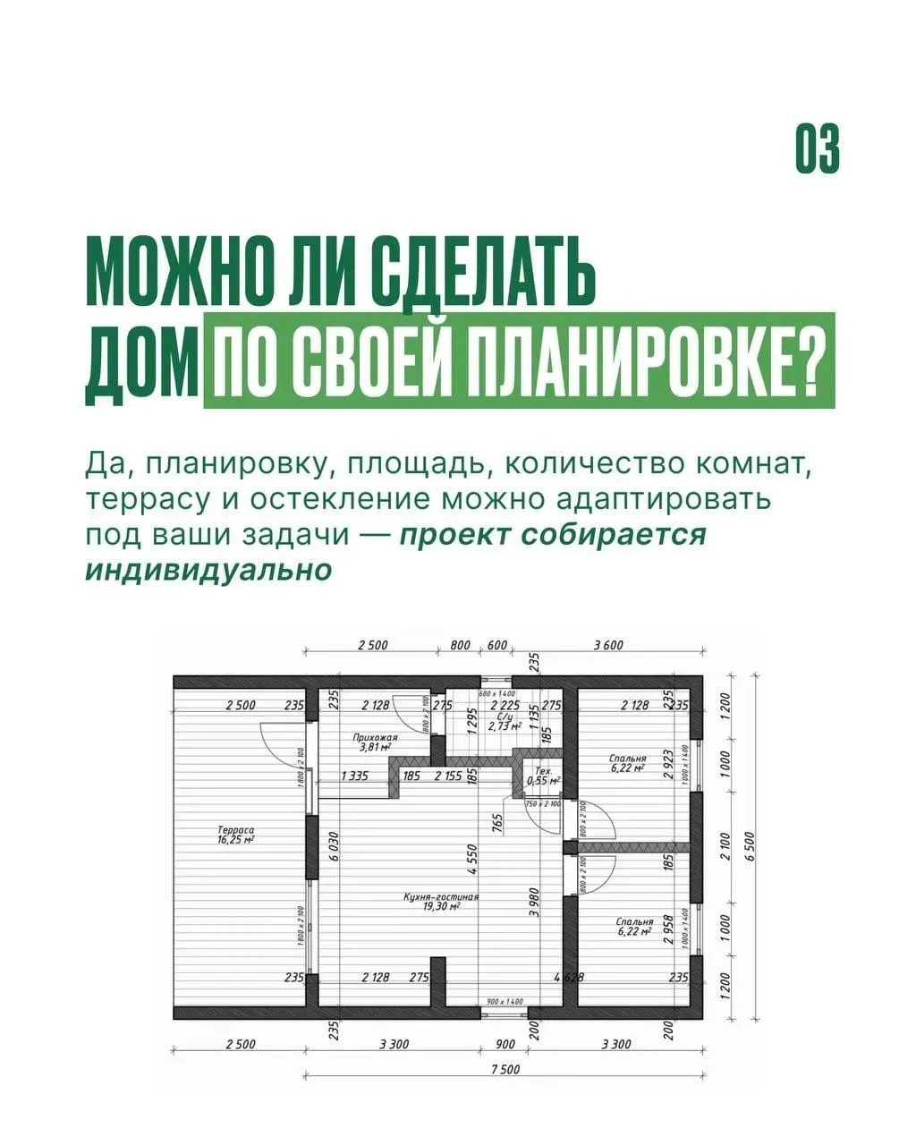 Дом по своей планировке